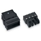 WAGO ITALIA SRL - WAG770-114 SPINA CUSTODIA ANTISTRAPPO 4P COD A NERO