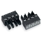 WAGO ITALIA SRL - WAG770-204 PRESA 4 POLI COD A NERO