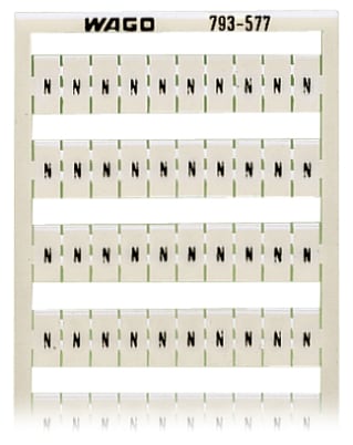 WAGO ITALIA SRL - WAG793-577 SCHEDA DI MARCATURA WMB COME SCHEDA, BIA