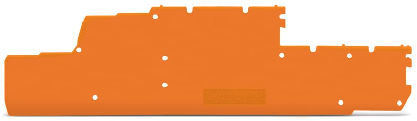 WAGO ITALIA SRL - WAG870-148 PIASTRA TERMINALE E INTERMEDIA SPESSA 1