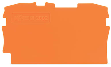 WAGO ITALIA SRL - WAG2002-1292 PIASTRA TERMINALE E INTERMEDIA SPESSA 0,