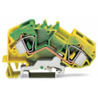 WAGO ITALIA SRL - WAG783-607 MORSETTO DI TERRA PER 2 CONDUTTORI VERDE