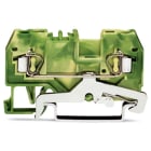 WAGO ITALIA SRL - WAG280-907 MORSETTO DI TERRA PER 2 CONDUTTORI VERDE