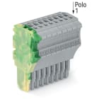 WAGO ITALIA SRL - WAG2020-110/000-037 CONNETTORE FEMMINA PER 1 CONDUTTORE PUSH