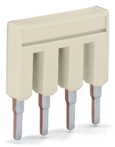 WAGO ITALIA SRL - WAG2001-404 PONTICELLO 4 PASSO ISOLATO GRIGIO CHIARO