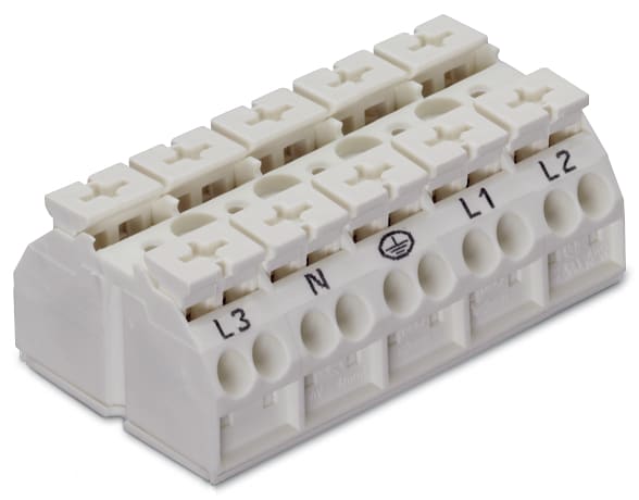 WAGO ITALIA SRL - WAG862-615 MORSETTIERA TELAIO 4 CONDUTT NO TERRA 5P