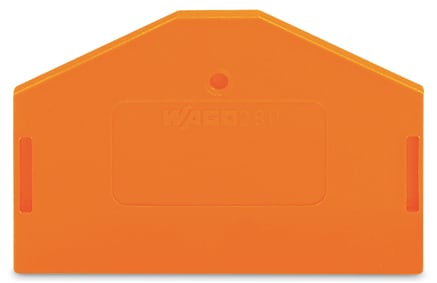 WAGO ITALIA SRL - WAG280-313 PIASTRA TERMINALE INTERMEDIA SPESSORE 2,