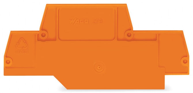 WAGO ITALIA SRL - WAG279-518 PIASTRA TERM INTERMEDIA SPESSORE 2MM GRI