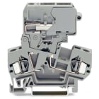 WAGO ITALIA SRL - WAG281-624 MOR. SEZIONATORE PER 2 CONDUTTORI GRIGIO