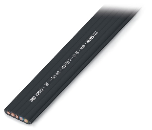 WAGO ITALIA SRL - WAG897-453 CAVO PIATTO 5G 4 MM², NERO