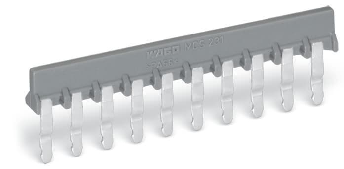 WAGO ITALIA SRL - WAG231-910 PONTICELLO I CONDUTTORE 10P ISOLATO GRIG