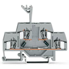 WAGO ITALIA SRL - WAG281-636/281-488 MORSETTO PER COMPONENTE A DUE PIANI, GRI