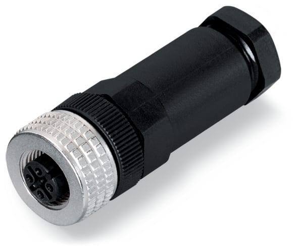 WAGO ITALIA SRL - WAG756-9211/040-000 PRESA M12 A 4 POLI FAC, ASSIALE
