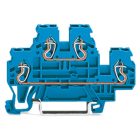 WAGO ITALIA SRL - WAG870-504 MORSETTO A DUE PIANI MORSETTO PASSANTE/P