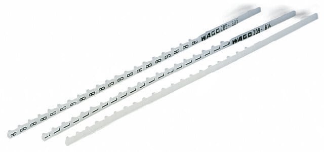 WAGO ITALIA SRL - WAG209-836 ETICHETTE DI MARCATURA BIANCHE