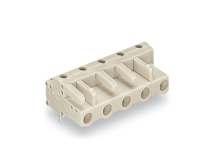 WAGO ITALIA SRL - WAG722-836 CONN F THT ANG 7,5MM 6P NO INVER 0,6X1,0