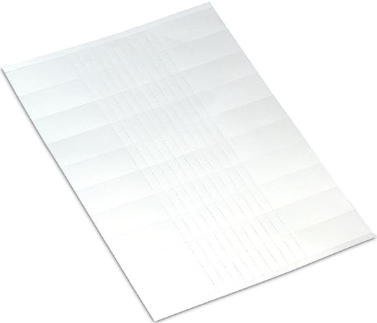 WAGO ITALIA SRL - WAG209-113 SEGNALI CARTONE STAMP LASER 9,5X25MM BIA