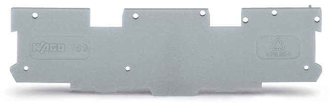 WAGO ITALIA SRL - WAG769-311 PIASTRA TERMINALE INTERMEDIA SPESSORE 1,