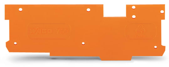 WAGO ITALIA SRL - WAG769-321 PIASTRA TERMINALE E INTERMEDIA SPESSA 1,