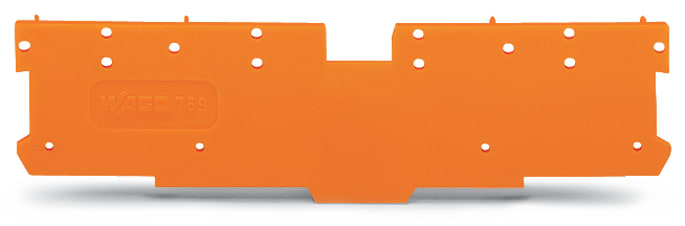 WAGO ITALIA SRL - WAG769-302 PIASTRA TERMINALE INTERMEDIA SPESSORE 1,
