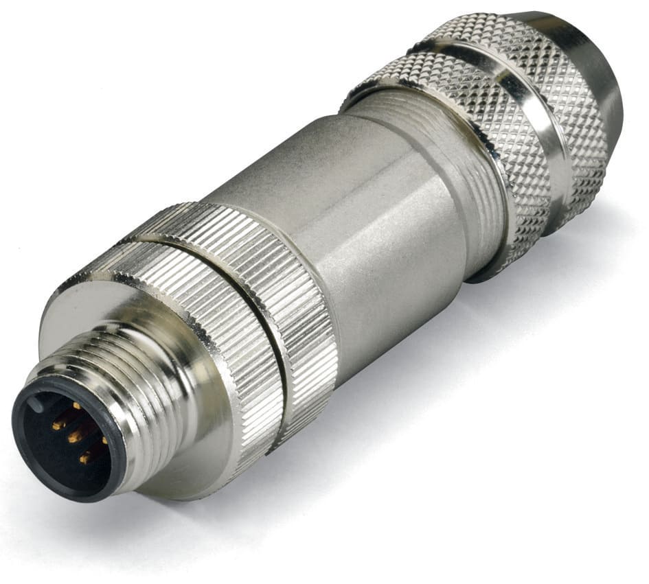 WAGO ITALIA SRL - WAG756-9207/060-000 ACCESSORI SPINA M12 ASSIALE 5 POLI
