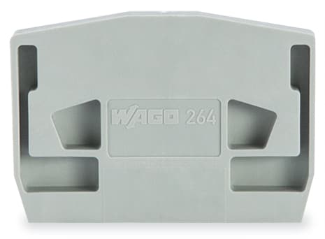 WAGO ITALIA SRL - WAG264-371 PIASTRA TERMINALE PER MOR. CON PIEDE DI