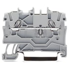 WAGO ITALIA SRL - WAG2000-1204 MORSETTO PASSANTE PER 2 CONDUTTORI 1 MM²