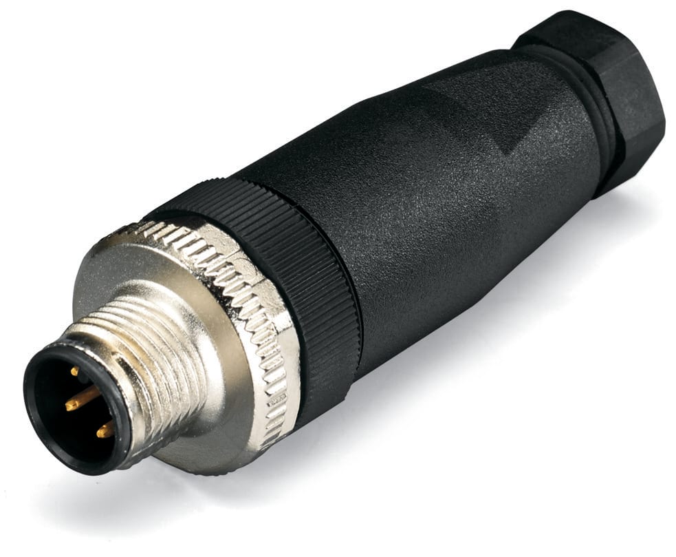 WAGO ITALIA SRL - WAG756-9202/040-000 CONN 4P SPINA ASS M12 COD A MOLLA
