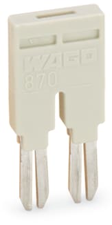WAGO ITALIA SRL - WAG870-402 PONTICELLO 2 PASSO ISOLATO GRIGIO CHIARO