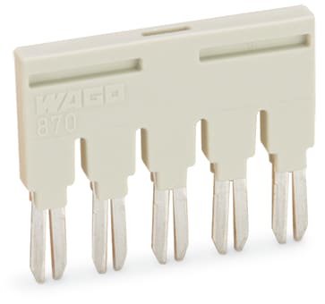 WAGO ITALIA SRL - WAG870-405 PONTICELLO 5 PASSO ISOLATO GRIGIO CHIARO