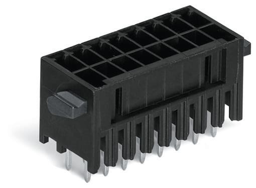 WAGO ITALIA SRL - WAG713-1416/037-000 CONNETTORE MASCHIO THT, 2 FILE 0,8 X 0,8