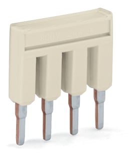 WAGO ITALIA SRL - WAG2000-406 PONTICELLO 6 PASSO ISOLATO GRIGIO CHIARO