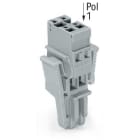 WAGO ITALIA SRL - WAG769-102/021-000 CONNETTORE FEMMINA PER 1 CONDUTTORE CAGE