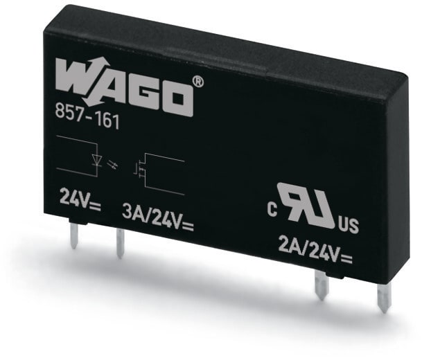 WAGO ITALIA SRL - WAG857-161 REL BASE STATO SOLIDO 24VDC 0 30VDC LIM