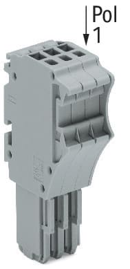 WAGO ITALIA SRL - WAG2020-104 SPINA F 1 CONDUT 1,5MMQ 3,5MM 4P GR