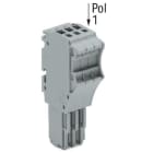 WAGO ITALIA SRL - WAG2020-104 SPINA F 1 CONDUT 1,5MMQ 3,5MM 4P GR