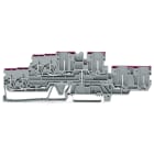 WAGO ITALIA SRL - WAG870-138 MORS BASE 2 PIANI, 4 CONDUTT/4 PIN MORS