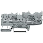 WAGO ITALIA SRL - WAG2022-1404 MOR. BASE 2 CONDUTTORI/2 PIN 2,5 MM², BL