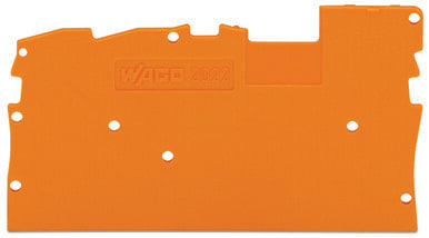 WAGO ITALIA SRL - WAG2022-1392 PIASTRA TERMINALE E INTERMEDIA SPESSA 1