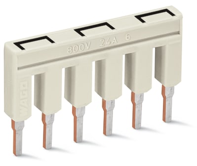 WAGO ITALIA SRL - WAG2002-406/020-000 PONTICELLO DELTA ISOLATO GRIGIO CHIARO