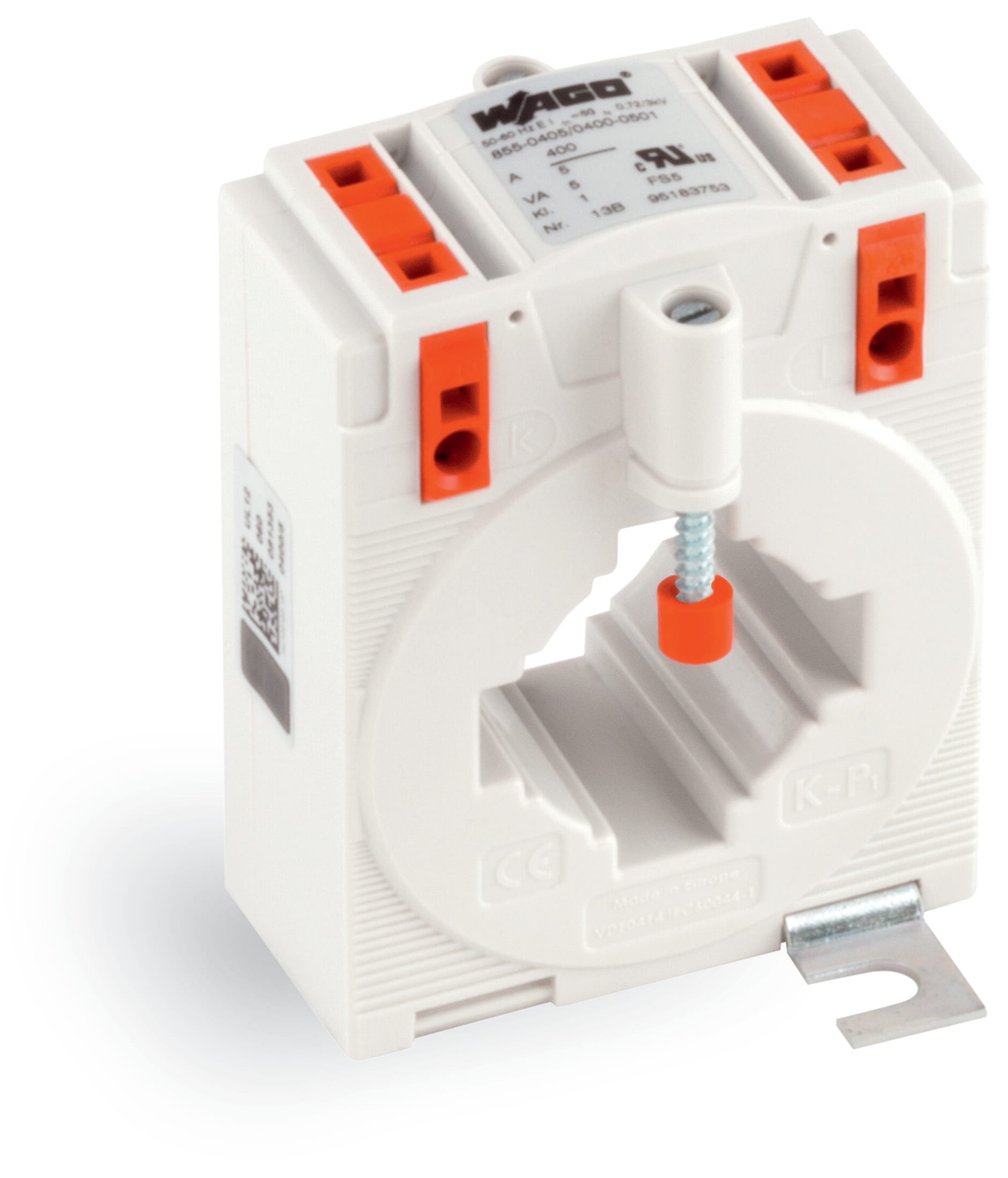 WAGO ITALIA SRL - WAG855-405/750-501 TRASFORMATORE INNESTO 750A 5A 5VA CL 1