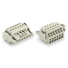 WAGO ITALIA SRL - WAG721-2108/037-000 CONNETTORE FEMMINA PER 2 CONDUTTORI PUSH
