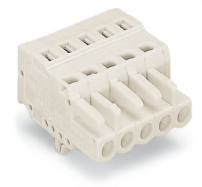 WAGO ITALIA SRL - WAG721-108/008-000 CONNETTORE FEMMINA PER 1 CONDUTTORE CAGE