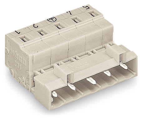 WAGO ITALIA SRL - WAG723-603/000-042 CONNETTORE MASCHIO PER 1 CONDUTTORE CAGE