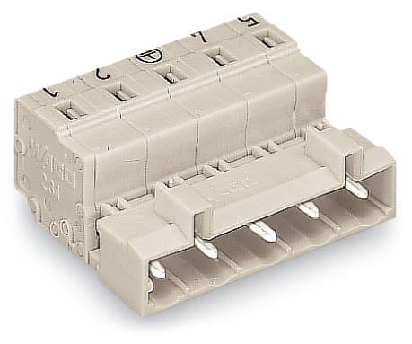 WAGO ITALIA SRL - WAG723-605/000-042 CONN M 2,5MMQ 7,5MM 5P TERRA NO INVERS