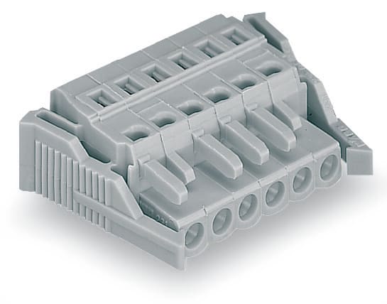 WAGO ITALIA SRL - WAG231-105/037-000 SPINA F 2,5MMQ 5MM 5P LEVE LATERALI GR