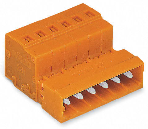 WAGO ITALIA SRL - WAG231-646 CONNETTORE MASCHIO PER 1 CONDUTTORE CAGE