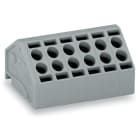 WAGO ITALIA SRL - WAG806-103 CONNETTORE FEMMINA PER 2 CONDUTTORI GRIG