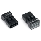 WAGO ITALIA SRL - WAG890-214 SPINA 4 POLI COD A 1,50 MMQ NERO