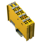 WAGO ITALIA SRL - WAG750-665/000-001 4FDI/4FDO 24 V DC 0,5 A, GIALLO